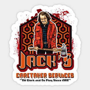 Jack's Caretaker Service Lts Sticker